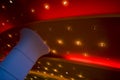 Lights on a Theater Ceiling Royalty Free Stock Photo