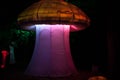 Lightscape mushroom Royalty Free Stock Photo