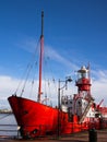 Lightship 2000 in Cardiff Bay, Wales Royalty Free Stock Photo