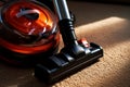 Lightweight Carpet modern vacuum cleaner. Generate Ai