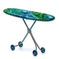 Lightweight Folding Ironing Board for Easy Use Royalty Free Stock Photo
