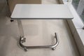 Lightweight portable medical table for tools. overbed table