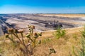 Lignite brown-coal mine in Germany