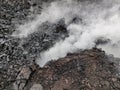 The lignite coal spontaneous combustion