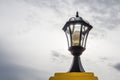 ligth lamp,LED light post on the fence,temple estate,beauty mode