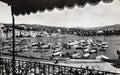 Liguria Santa Margherita harbor landscape in the 1950s