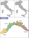 Liguria is a region of northwestern Italy