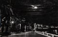 Liguria Sanremo Riviera dei Fiori at night in the 1950s