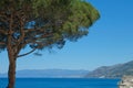 Ligurian Sea off the coast of Camogli, Italy