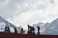 Lijiang Impression Show directed by Zhang Yimou at Jade dragon snow mountain national park