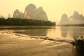 Lijiang river ,Guilin Royalty Free Stock Photo