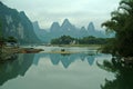 Lijiang River in Guilin scenery