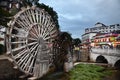 Lijiang water mill Royalty Free Stock Photo