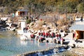 Blue Moon Valley in Jade Dragon Snow Mountain, Lijiang, Yunnan China Royalty Free Stock Photo