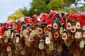 Chinese Lucky charm in the historic city of Lijiang, Yunnan, China