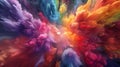 Like a burst of energy these colorful explosions radiate joy and vibrancy in every direction