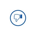 Like dislike icon vector design symbol Royalty Free Stock Photo