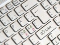 Like key Royalty Free Stock Photo