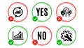 Like, Update data and Graph chart icons set. Customisation sign. Vector