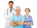 Likeable Hospital Medical Staff Royalty Free Stock Photo