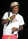 Lil Wayne performs in concert Royalty Free Stock Photo