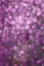 Lilac abstract bokeh: water on glass Royalty Free Stock Photo