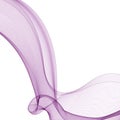 Lilac abstraction vector wave. Advertising template. eps 10 Royalty Free Stock Photo