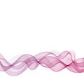 Lilac abstraction vector wave. Advertising template. Eps 10 Royalty Free Stock Photo
