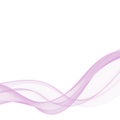 Lilac abstraction wave . abstract vector background. eps 10 Royalty Free Stock Photo