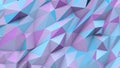 Lilac blue abstract triangles poly colors geometric shape background