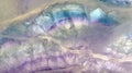 Lilac and blue fluorite macro Royalty Free Stock Photo