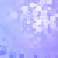 Lilac blue white glowing rounded tiles background