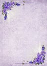 Lilac Bouquet Corners