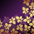 Lilac floral background