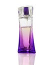 Lilac perfume bottle Royalty Free Stock Photo