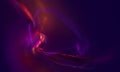 Lilac and purple energy flow in far deep space. Ambient cosmic universe sound representation.