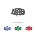 lilac tree icon. Elements of trees in multi colored icons. Premium quality graphic design icon. Simple icon for websites, web desi