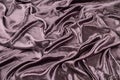 Lilac velvet close-up. Fabric macro for texture and background Royalty Free Stock Photo