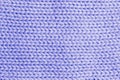 lilac vertical line knitting fabric texture background or knitted pattern background for design. Royalty Free Stock Photo