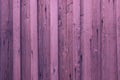 Lilac wooden planks wall background. violet wooden texture