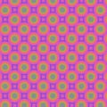 Lilac, yellow, green, orange vintage geometric pattern for wallpaper, print packaging paper, textilesb Royalty Free Stock Photo