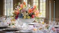 lilies centerpiece flowers