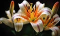 A beautiful photograph of Lilium flower