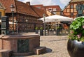 Lilla Torg in Malmo in the summer. Royalty Free Stock Photo