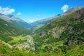 Lillaz village in Gran Paradiso National Park. Aosta Valley, Italy. Royalty Free Stock Photo