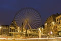 Lille in France during Christmas Royalty Free Stock Photo