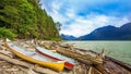 At Lillooet Lake at Pemberton British Columbia