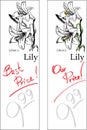 Lilly - Two Price Tags