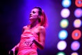 Lily Allen famous singer performs at FIB Festival Royalty Free Stock Photo