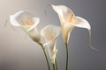 Lily nature beauty white calla flora blossom flower wedding plant Royalty Free Stock Photo